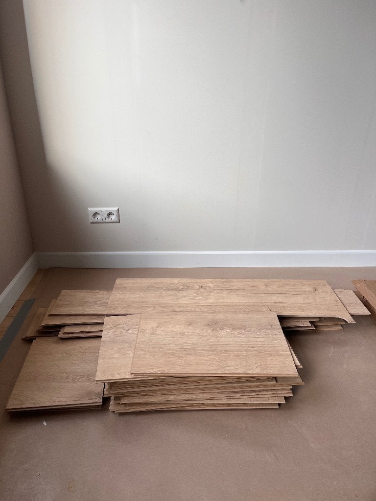 Estoril laminaat Praxis, Ophalen, Gebruikt, 50 tot 150 cm, Minder dan 5 m²