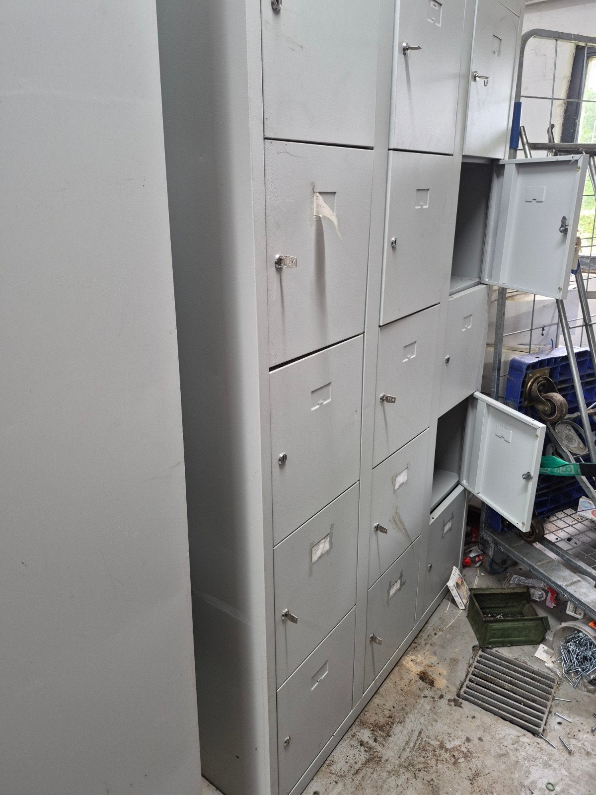 3 kluiskastjes kasten kluisjes, Ophalen
