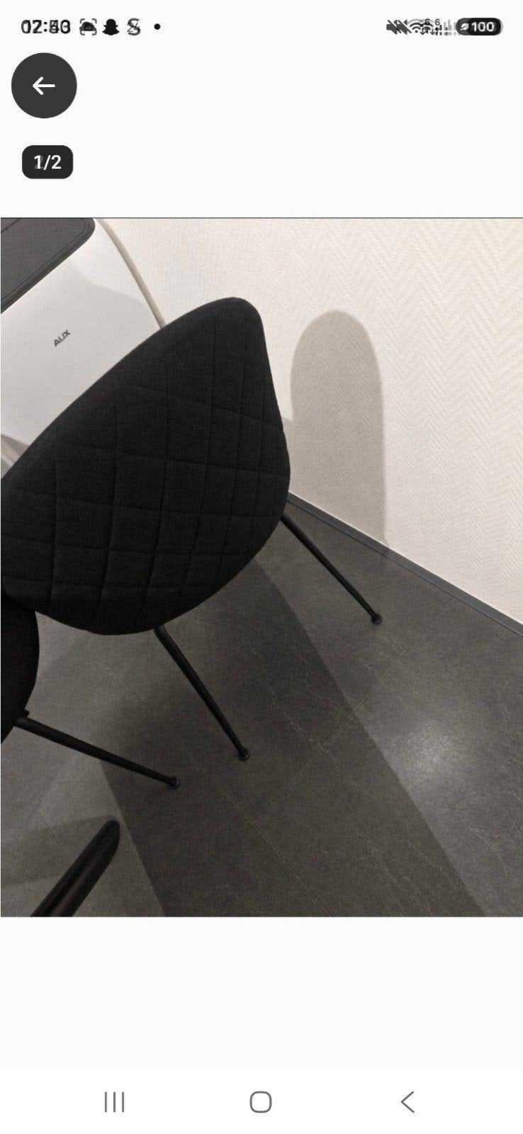 6 zwarte eetkamer stoelen, Huis en Inrichting, Ophalen, Gebruikt, Zwart