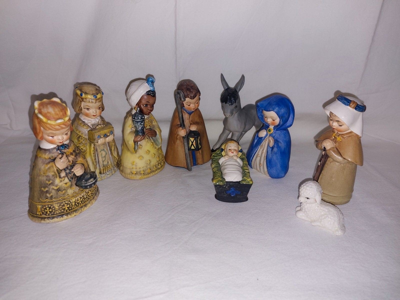 Leuke Janet Robson Goebel kerstgroep kerststal figuren, Diversen, Ophalen of Verzenden