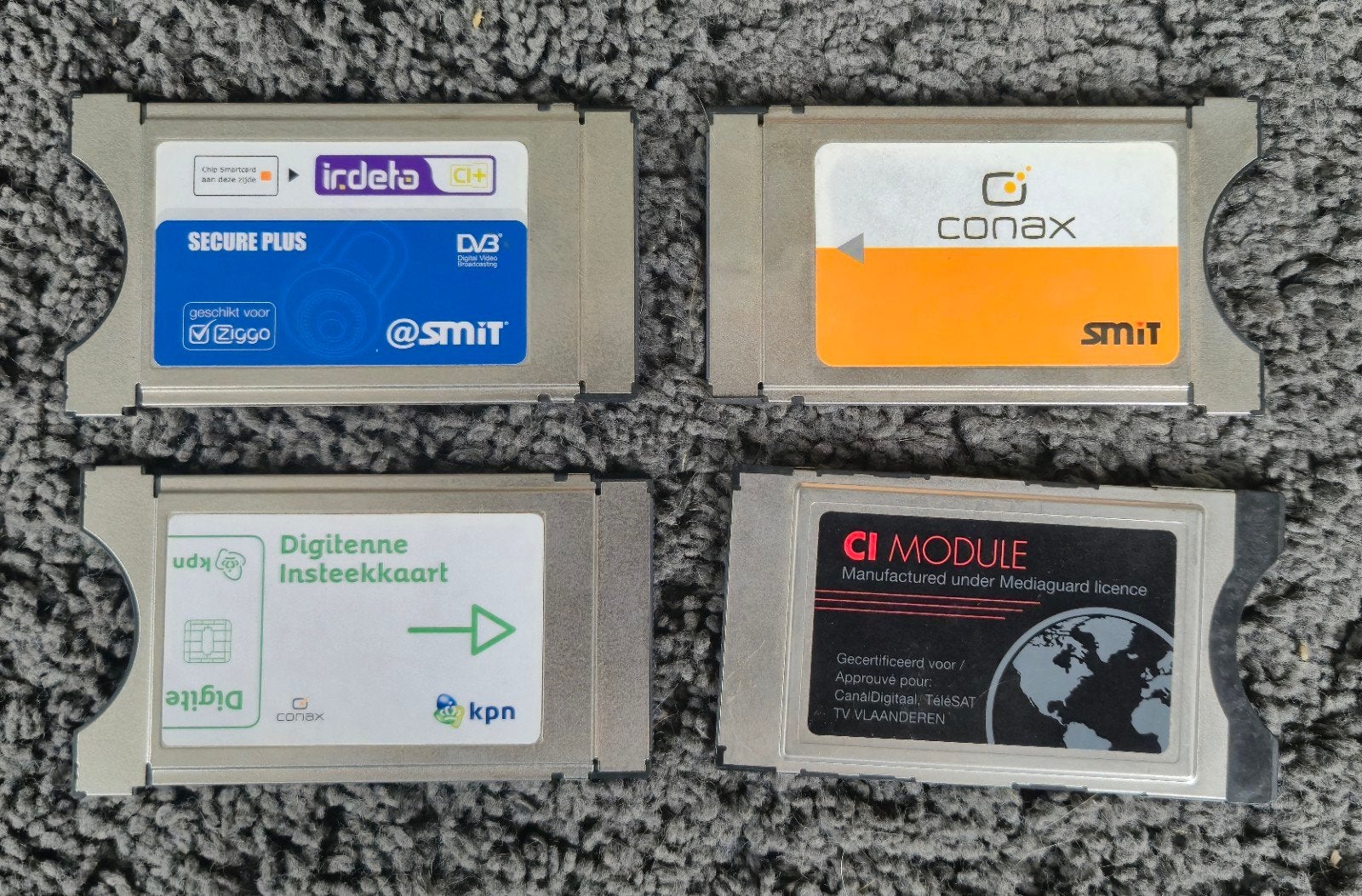 4x CI Module (Common Interface) - Diverse Toepassingen, Audio, Tv en Foto, Ophalen of Verzenden, Gebruikt