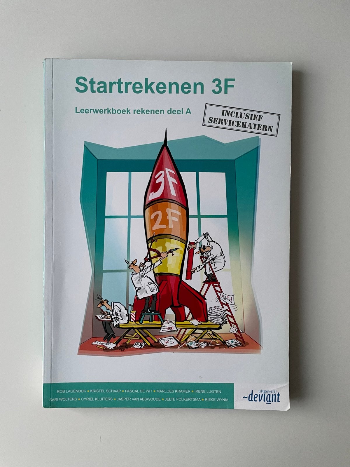 Startrekenen 3F Leerwerkboek rekenen deel A en B, Ophalen of Verzenden, Zo goed als nieuw, Overige niveaus, Overige vakken
