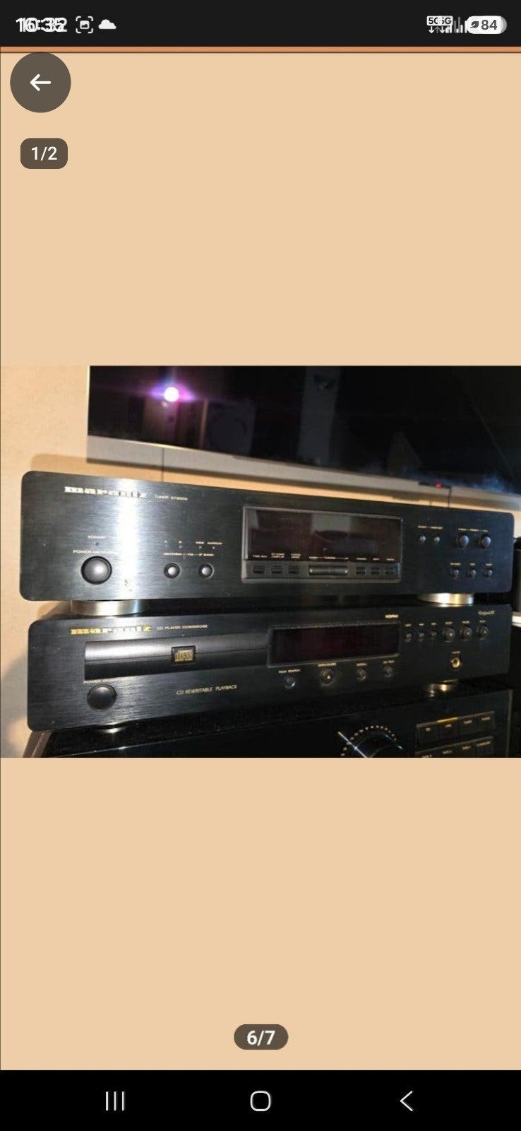 Marantz CD6000 OSE Limited Edition Cd speler Tuner ST6000, Ophalen of Verzenden, Zo goed als nieuw, Overige merken