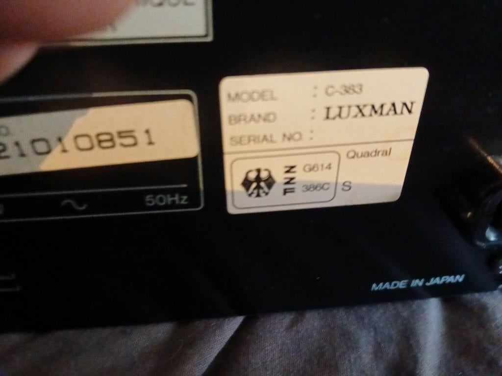 Luxman C-383 Voorversterker - High-End Audio, Overige merken, Gebruikt, Verzenden, Minder dan 60 watt
