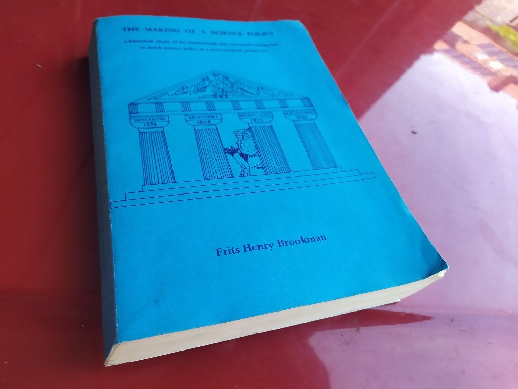 The making of a science policy - Frits Henry Brookman, Boeken, Ophalen of Verzenden, Gelezen, Overige wetenschappen