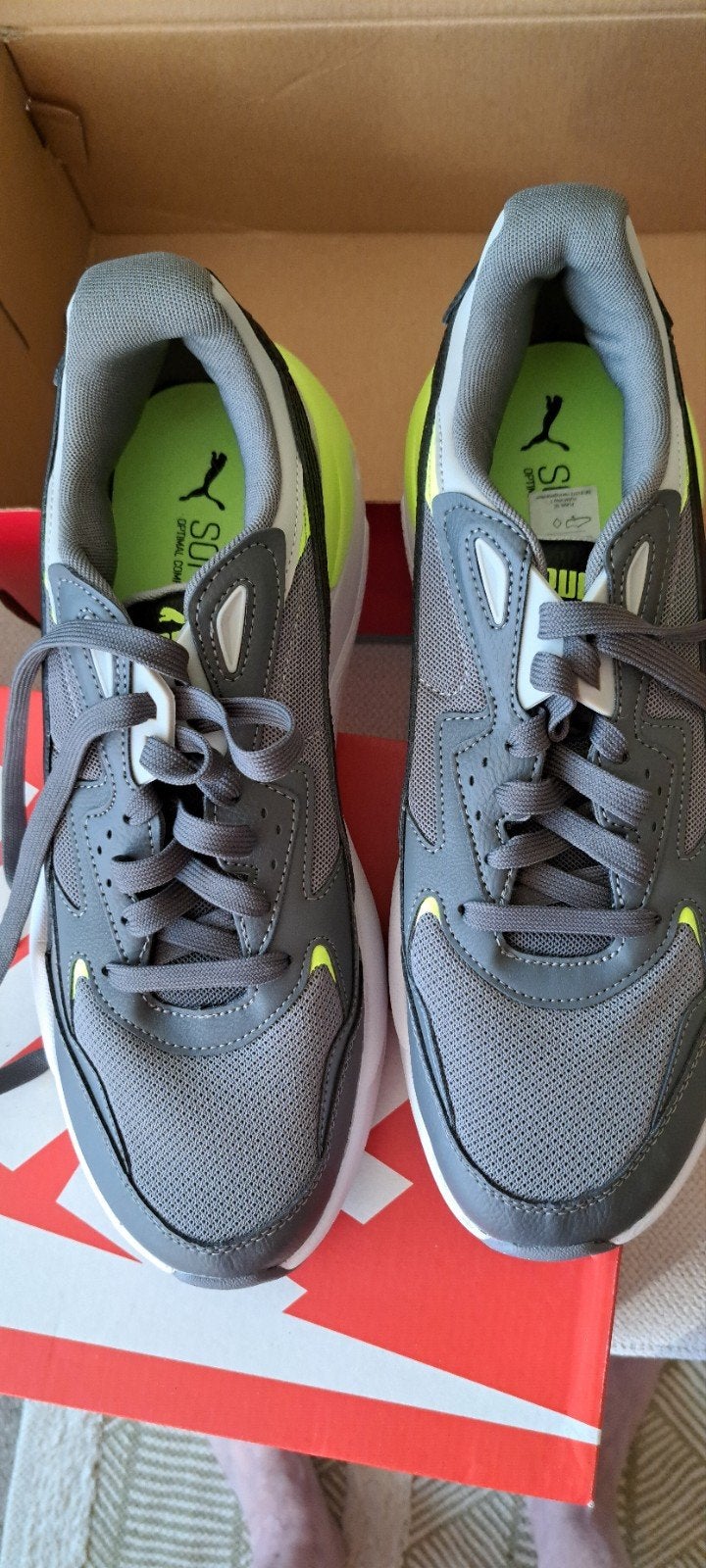 Puma RS-X sneakers grij- Maat 46, Kleding | Heren, Schoenen, Puma, Overige kleuren, Nieuw, Ophalen of Verzenden