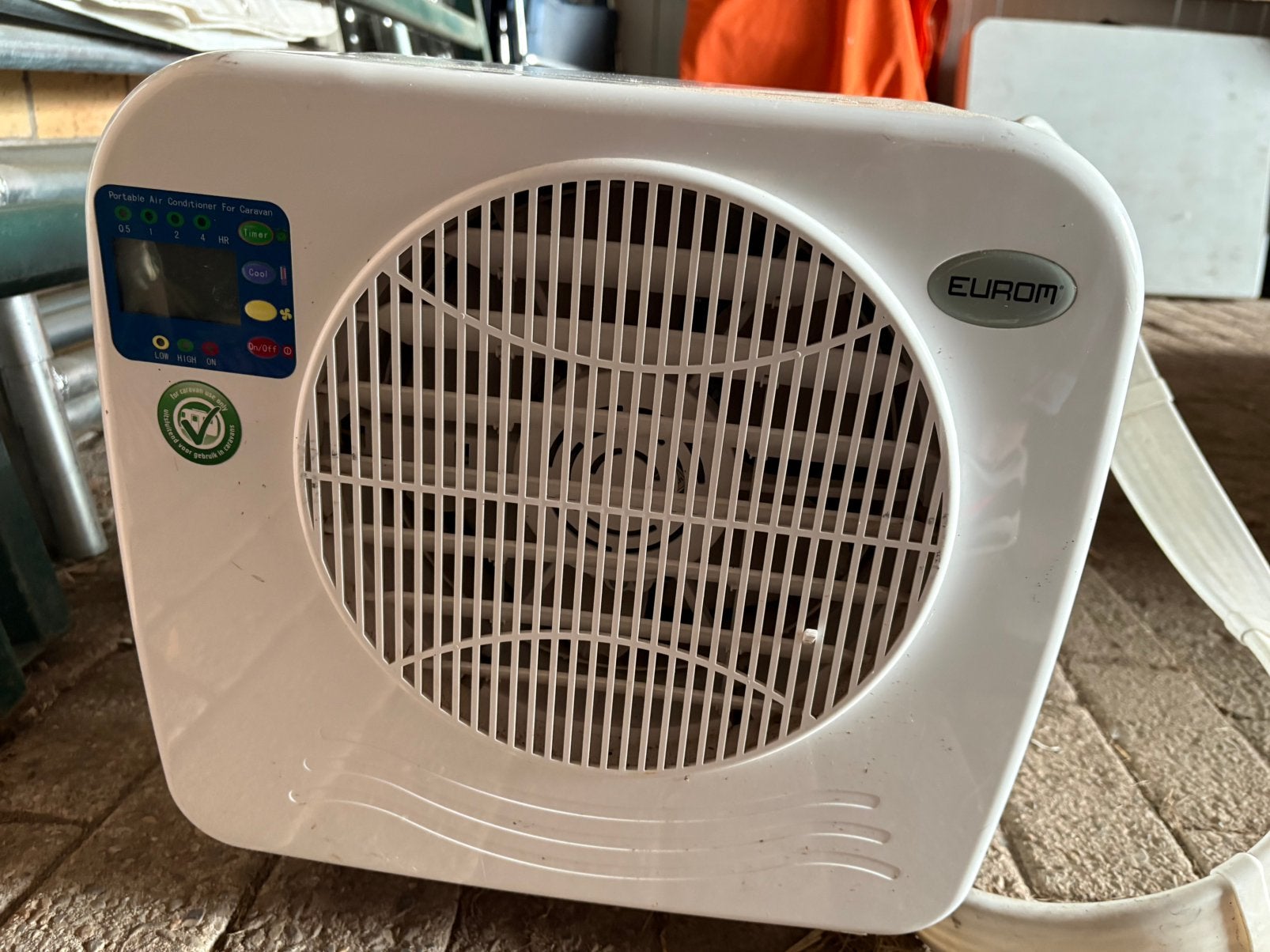 Caravan airco, Eurom AC2401, Ophalen, Minder dan 60 m³, 3 snelheden of meer, Zo goed als nieuw