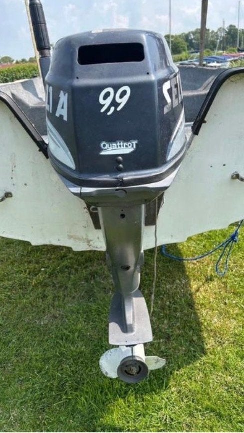 Selva/Yamaha 9.9pk Viertakt Buitenboordmotor, Ophalen, Gebruikt, 5 tot 10 pk, Viertaktmotor