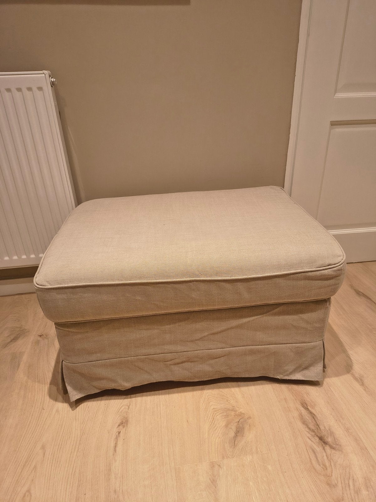 te koop ektorp voetenbank, Ophalen, Gebruikt, Rechthoekig, Stof