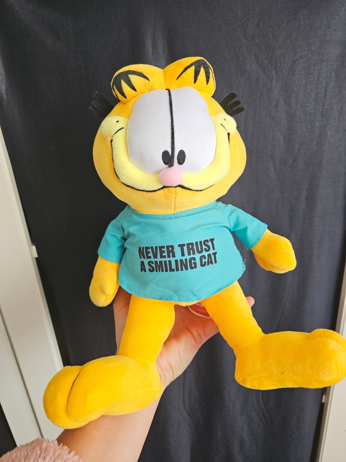 Garfield knuffel oranje kat Nickelodeon. Never trust a smili, Ophalen of Verzenden, Zo goed als nieuw