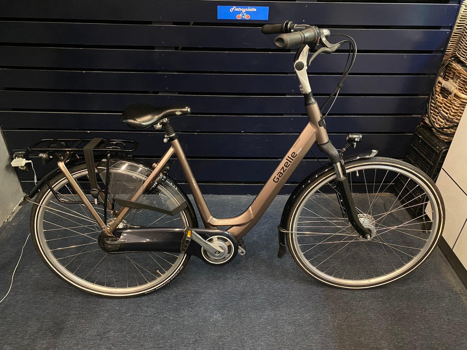 Als nieuw gazelle orange C7+ show model 53cm 57cm + garantie, Ophalen, Versnellingen, 56 cm of meer, Zo goed als nieuw