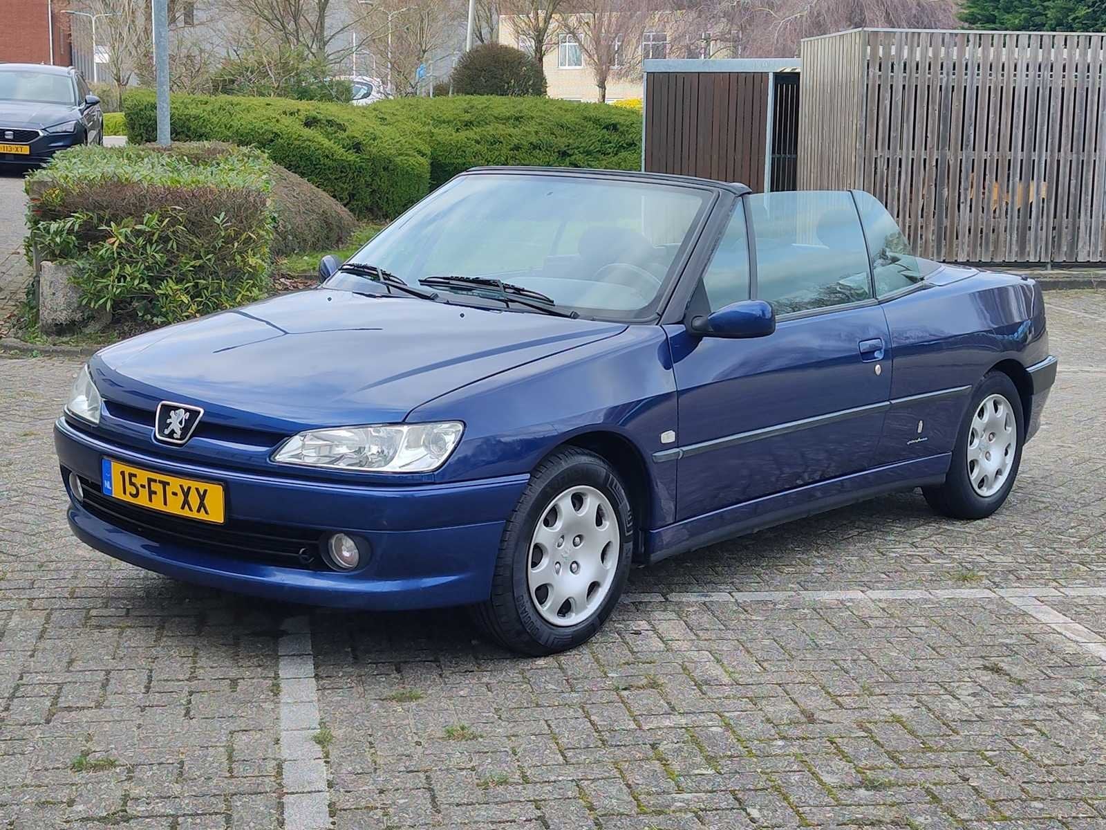 2000 Peugeot 306 Cabriolet 1.6 Personenauto, Auto's, Peugeot, Euro 2, Gebruikt, Cabriolet, Bedrijf