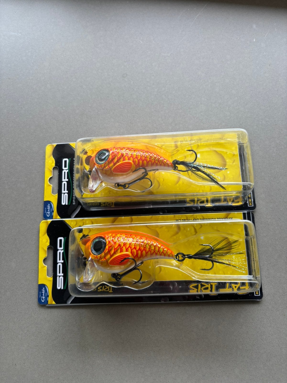 2x Spro Fat Iris 80 Goldfish!, Ophalen of Verzenden, Nieuw, Overige typen