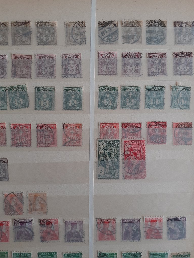 Zwitserland Album gestempeld 24 blz., Postzegels en Munten, Postzegels | Volle albums en Verzamelingen, Ophalen of Verzenden, Buitenland