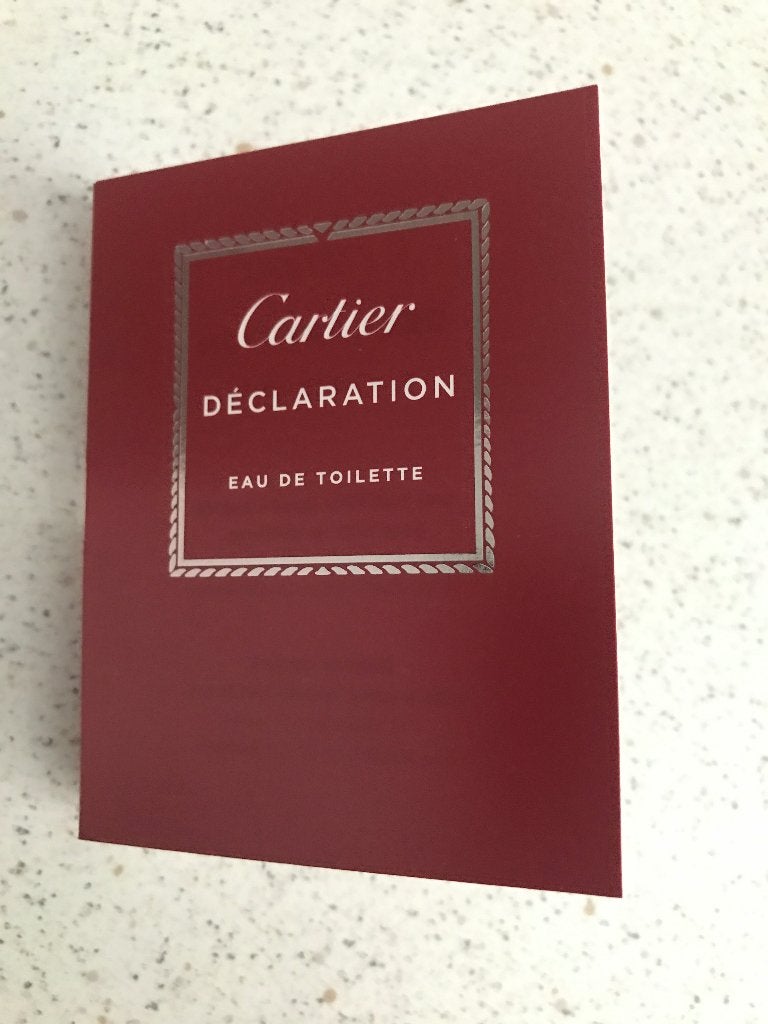 Cartier Declaration Eau de Toilette, Ophalen of Verzenden, Nieuw, Proef of Tester, Gevuld