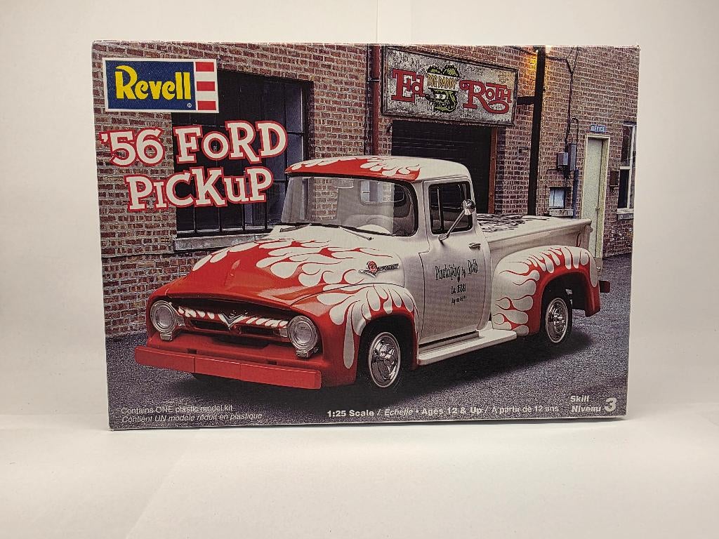 Revell 56 Ford pickup 1/25, Auto, Revell, Groter dan 1:32, Ophalen of Verzenden