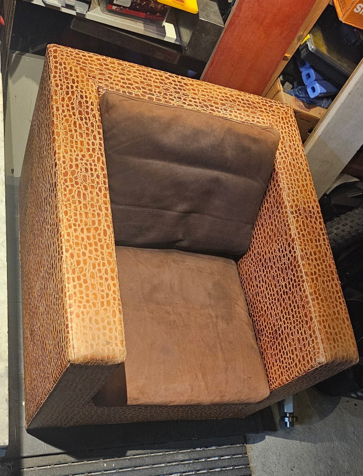 Italiaanse designfauteuil van Minotti, Ophalen