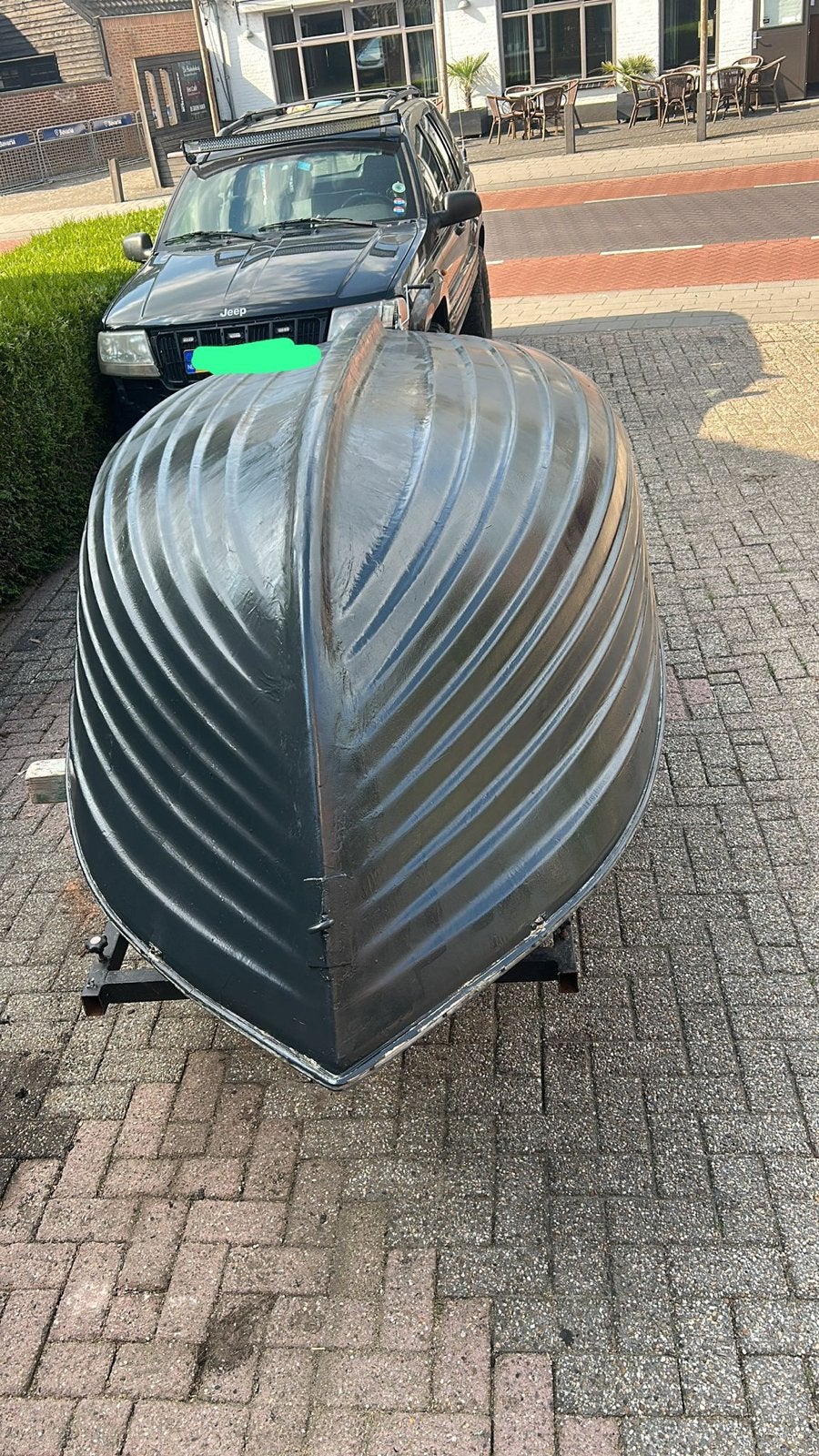 Sloep met 9.9 pk Mercury Sailpower motor met trailer, Ophalen, Gebruikt