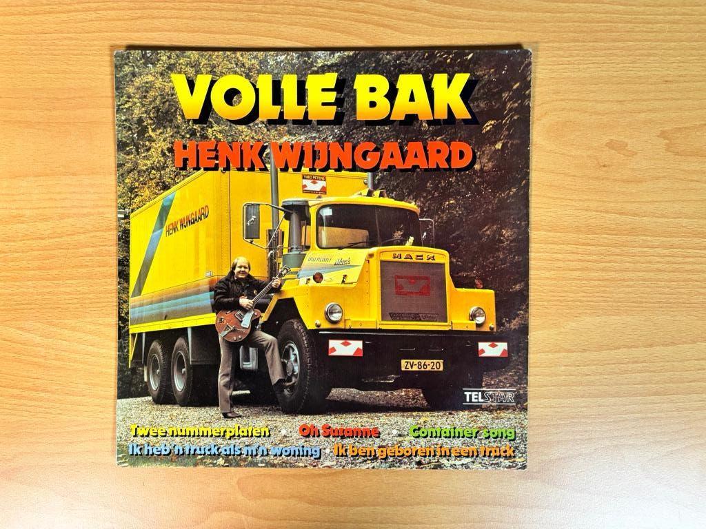 Henk Wijngaard – Volle Bak (1980) LP vinyl | Nederlandstalig, Ophalen, Gebruikt, 1980 - 1989, Levenslied of Smartlap