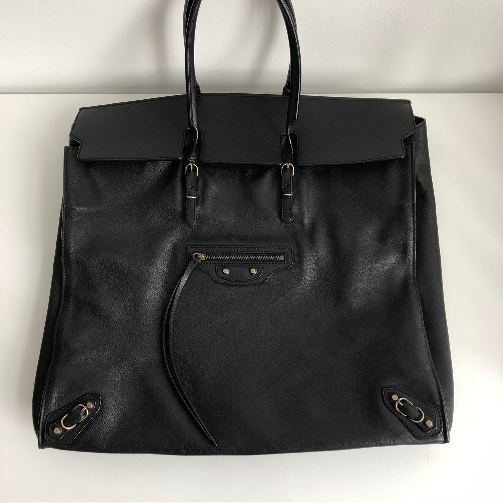 Balenciaga, Ophalen of Verzenden, Gebruikt, Zwart, Shopper