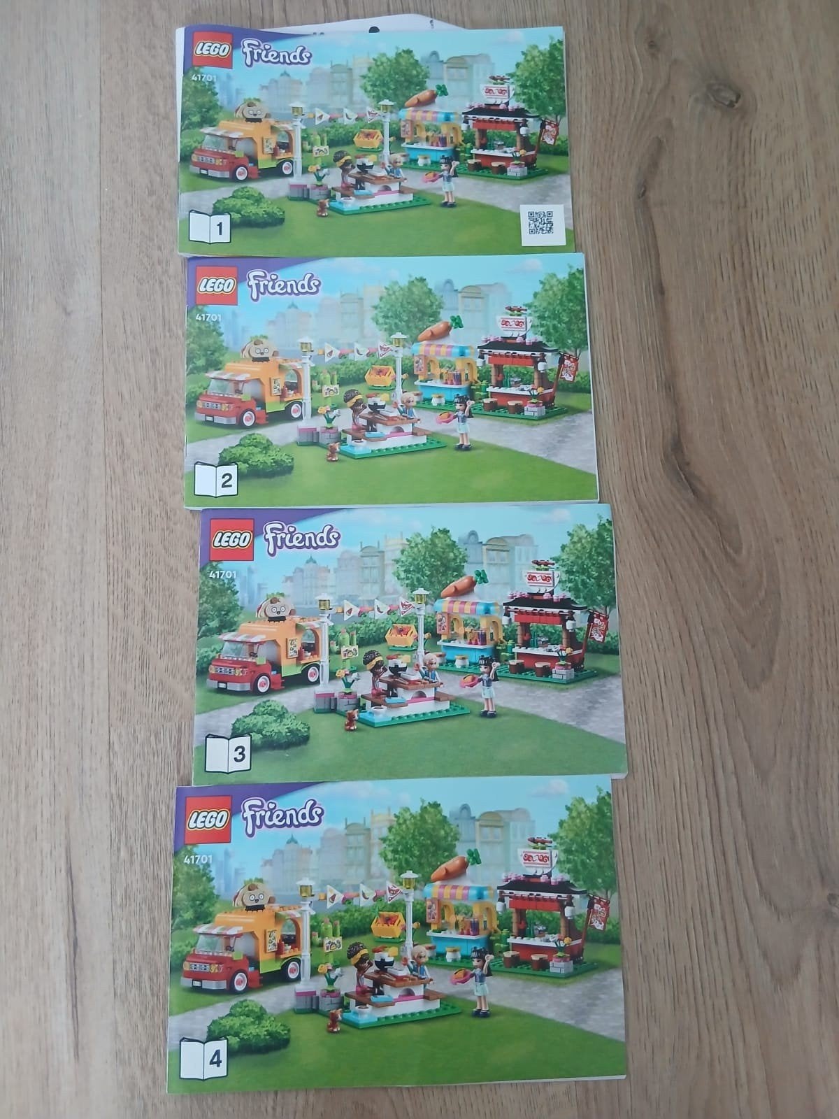 Lego friends markt 41701, Ophalen of Verzenden, Gebruikt