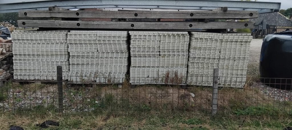 Grindmatten, Tuin en Terras, Grind, Keien en Split, Ophalen, Zo goed als nieuw, Wit, Overige typen