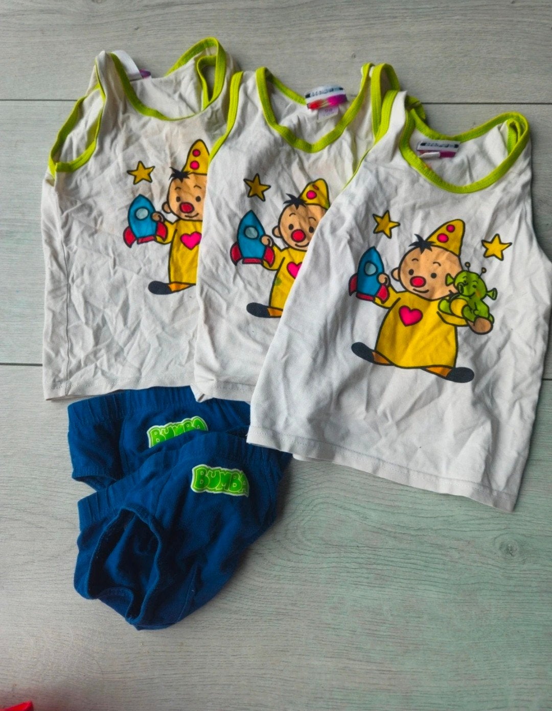 Bumba Hemdjes en Onderbroekjes Maat 98/104, Nacht- of Onderkleding, Gebruikt, Jongen of Meisje, Ophalen of Verzenden