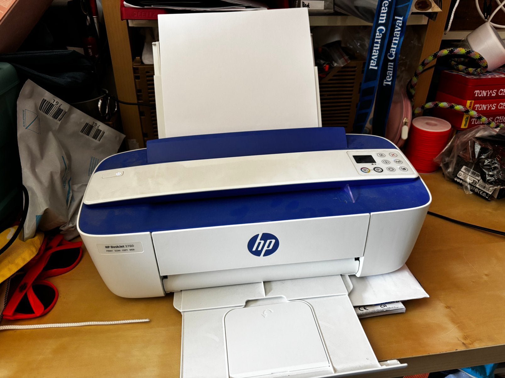 Hp deskjet 3760 all in printer, Computers en Software, Printers, Ophalen, Inkjetprinter, All-in-one, Draadloos