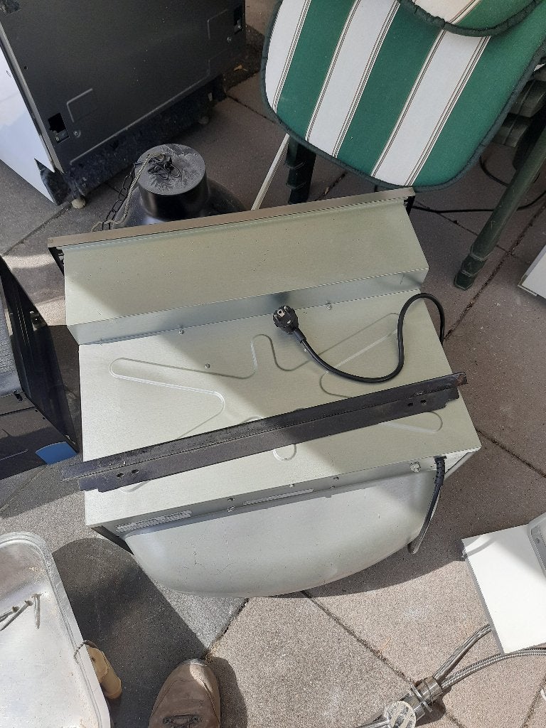 Inbouw whirlpool combi oven vermoedelijk amw 507 ix, Ophalen, 45 tot 50 cm, Whirlpool, Gebruikt