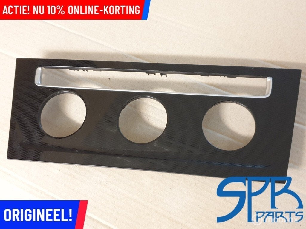 GOLF 7 CARBON INLEG RAND LIJST Climatronic paneel 5G1863041, Gebruikt, Volkswagen, Ophalen of Verzenden, Volkswagen