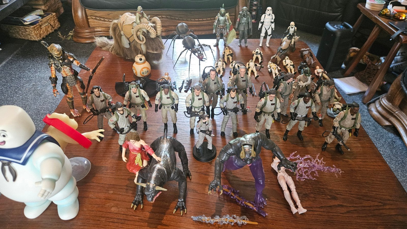 Diverse Ghostbusters en Star Wars figuren, Ophalen of Verzenden, Zo goed als nieuw, Film, Actiefiguur of Pop