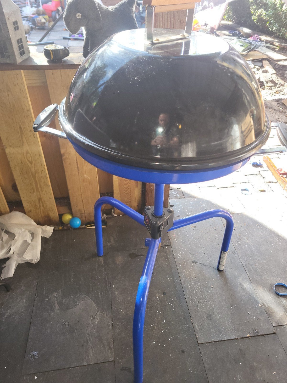 Compacte gasbarbecue met gasfles cadac, Ophalen of Verzenden, Gebruikt, Onbekend