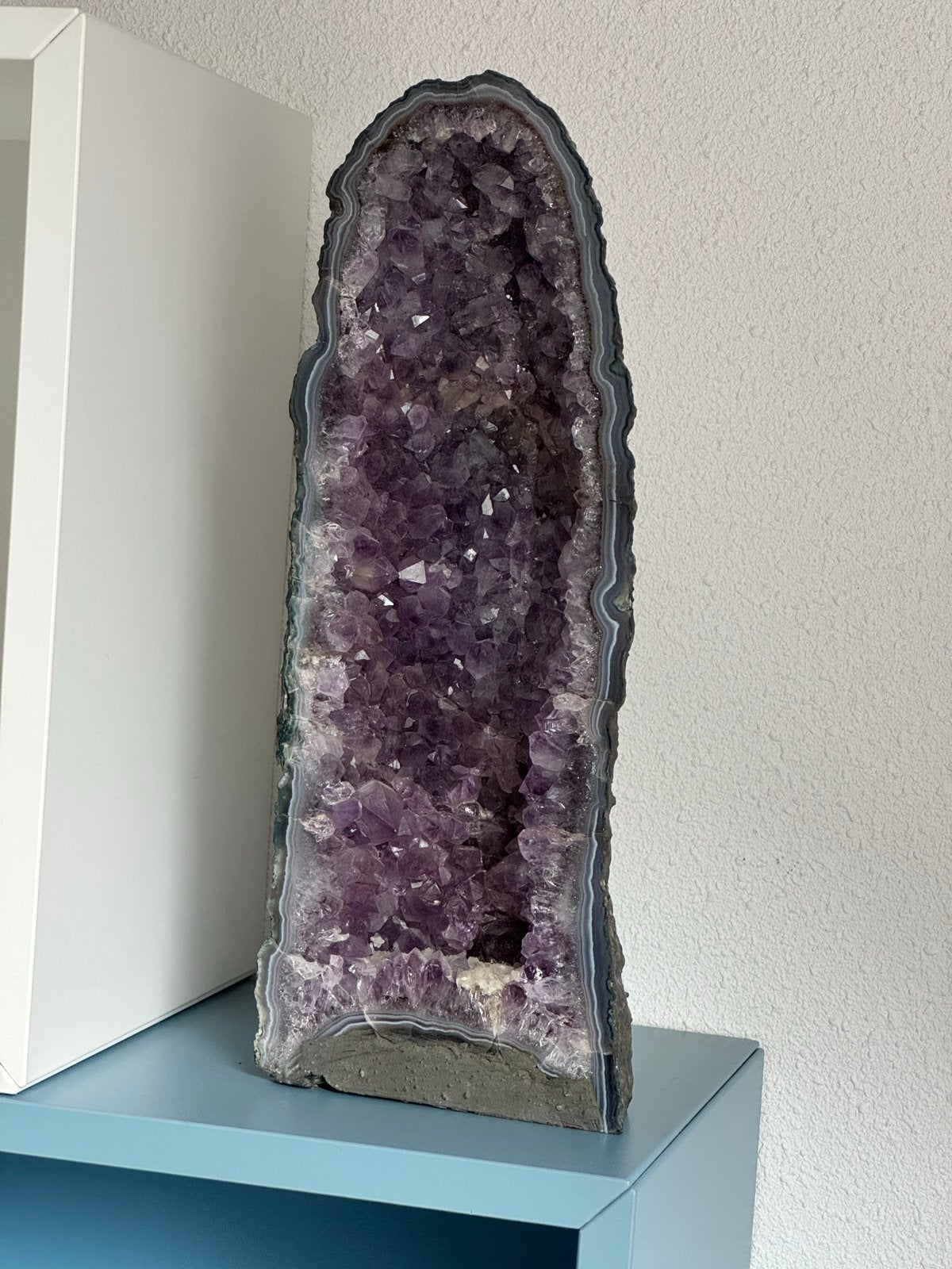 Grote Amethist Geode - Prachtige Natuurlijke Kristal, Ophalen, Mineraal