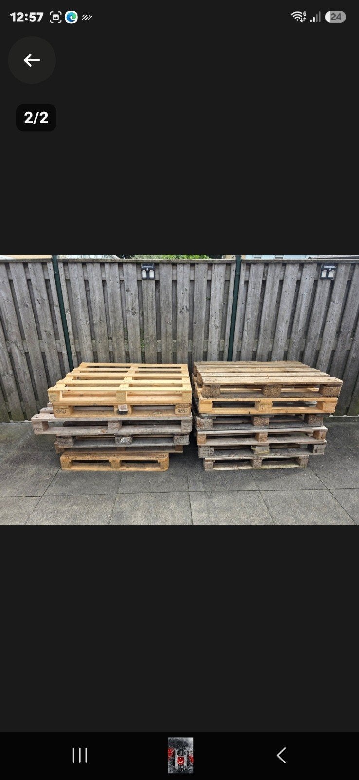 Gratis pallets af te halen, Doe-het-zelf en Verbouw, Ophalen of Verzenden, Gebruikt, Pallet