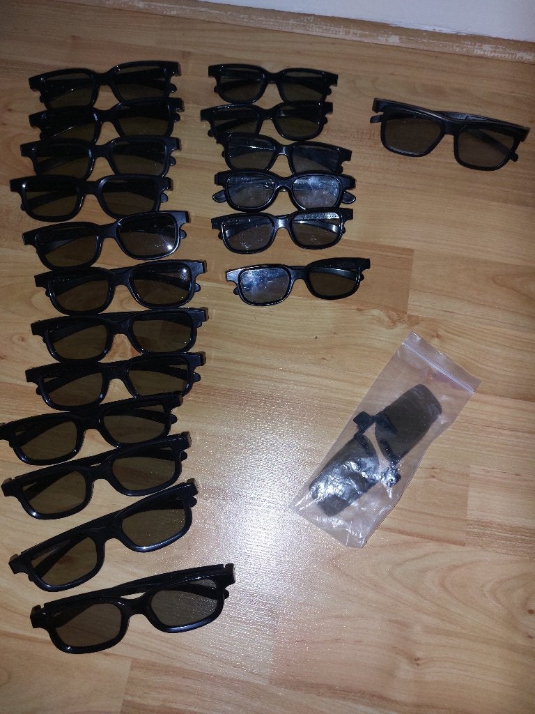 12 3d brillen 6 kinder 3d brillen, Ophalen of Verzenden, Zo goed als nieuw