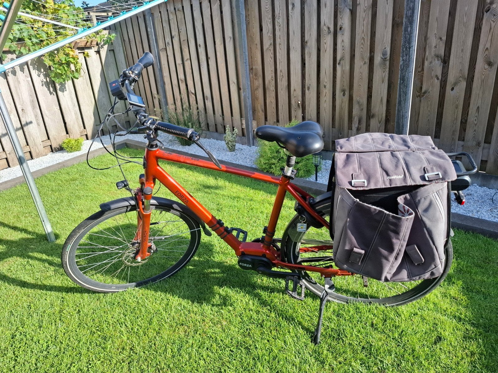 Forza elektrische fiets met Shimano Deore XT, Ophalen