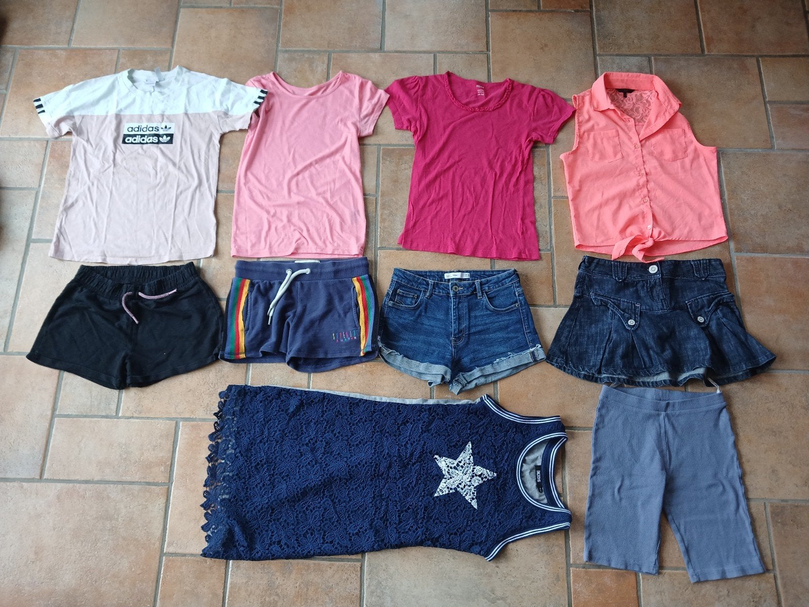 kledingpakket meisje zomer maat 164, Ophalen of Verzenden, Gebruikt, Maat 164
