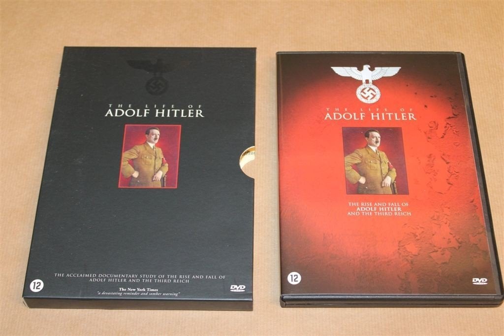The Life of Adolf Hitler DVD — WOII Documentaire, Alle leeftijden, Ophalen of Verzenden, Zo goed als nieuw, Natuur