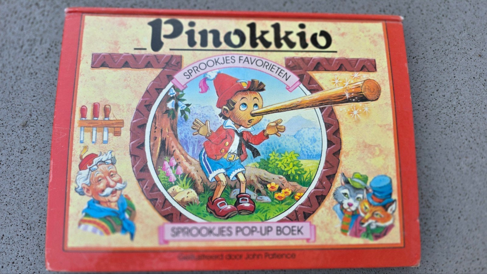 Pinokkio pop-up sprookjes boek, Ophalen of Verzenden, Zo goed als nieuw, Prentenboek