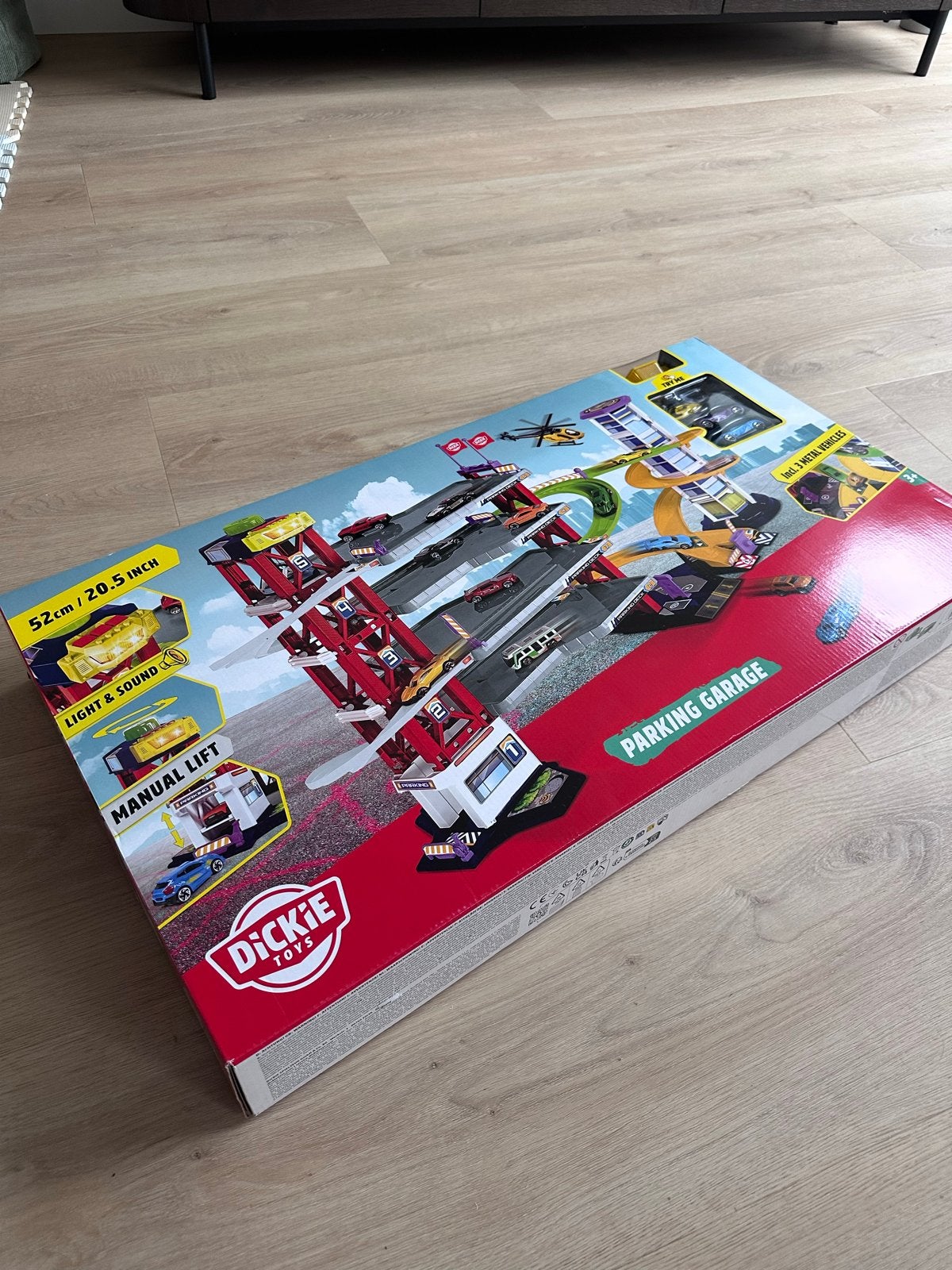 Dickie Toys Parkeergarage met Licht en Geluid - Nieuw in doo, Ophalen of Verzenden, Nieuw
