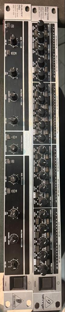 Behringer Dualfex Pro EX2200 & Multicom Pro-XL MDX4600, Muziek en Instrumenten, Ophalen of Verzenden, Zo goed als nieuw, Compressor