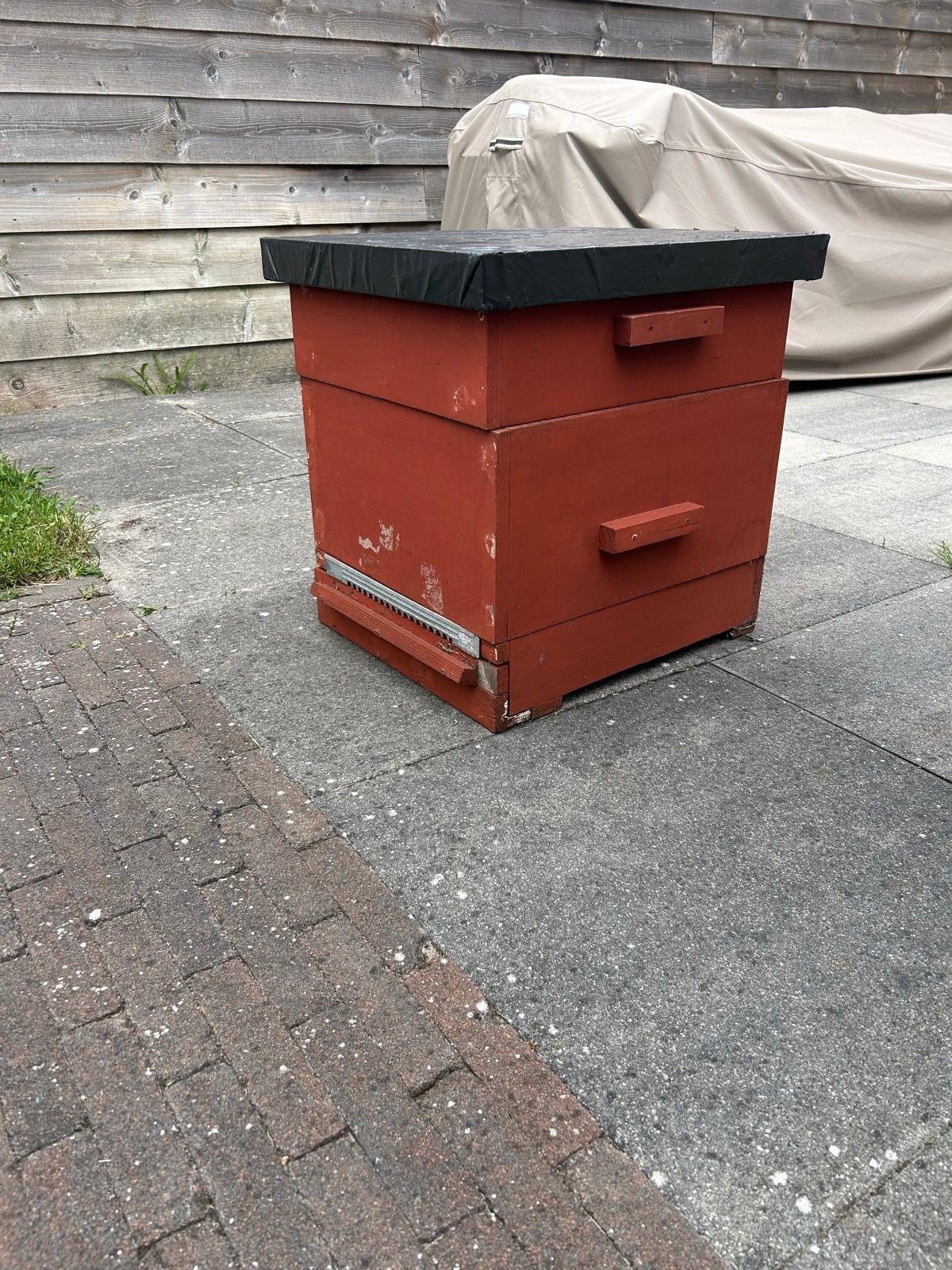 2x bijenkast geschikt voor simplex ramen, Bijen