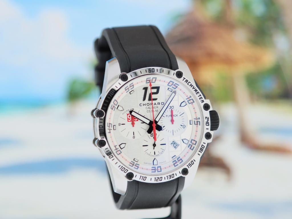 Chopard Superfast Chrono Porsche 919 Lim.Edit ONGEDRAGEN NL, Sieraden, Tassen en Uiterlijk, Horloges | Heren, Overige merken, Staal