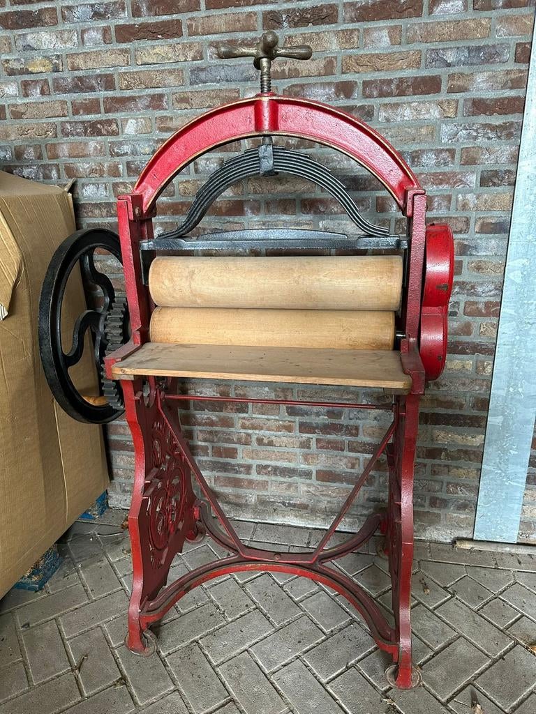 Antieke/Vintage Wasmangel - Decoratief en Functioneel, Antiek en Kunst, Ophalen
