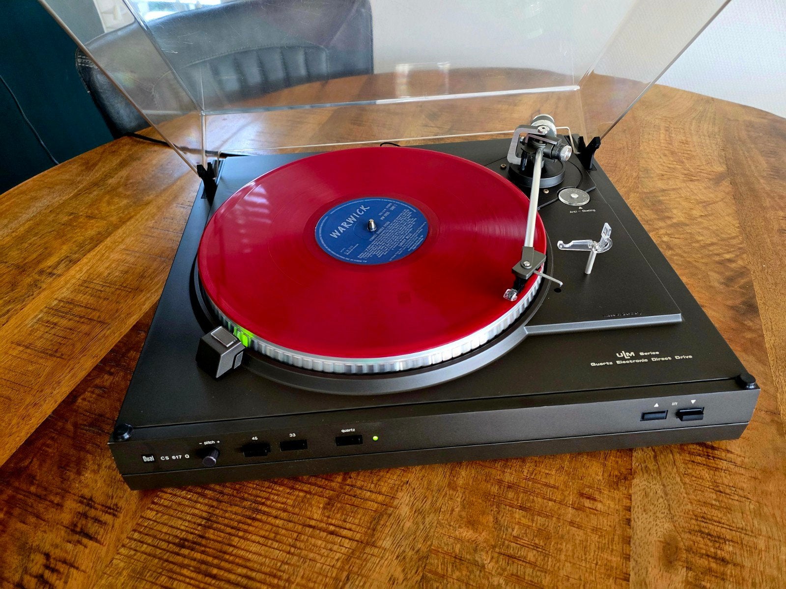 Dual CS 617Q platenspeler, Gebruikt, Ophalen of Verzenden, Nvt, Dual