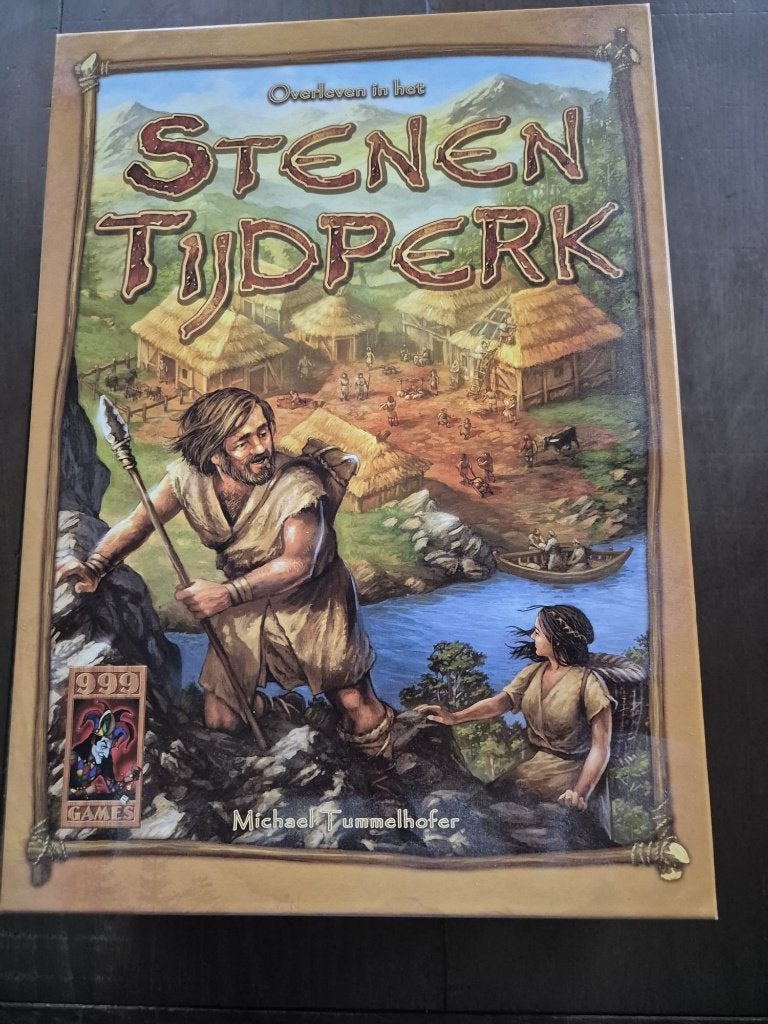 Stenen Tijdperk, Drie of vier spelers, Ophalen, Zo goed als nieuw, 999-games