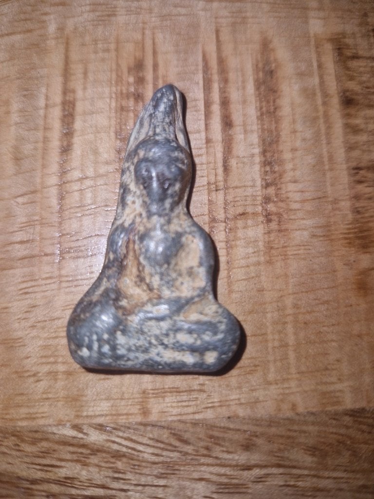Bronzen bodemvondst buddha, Ophalen of Verzenden