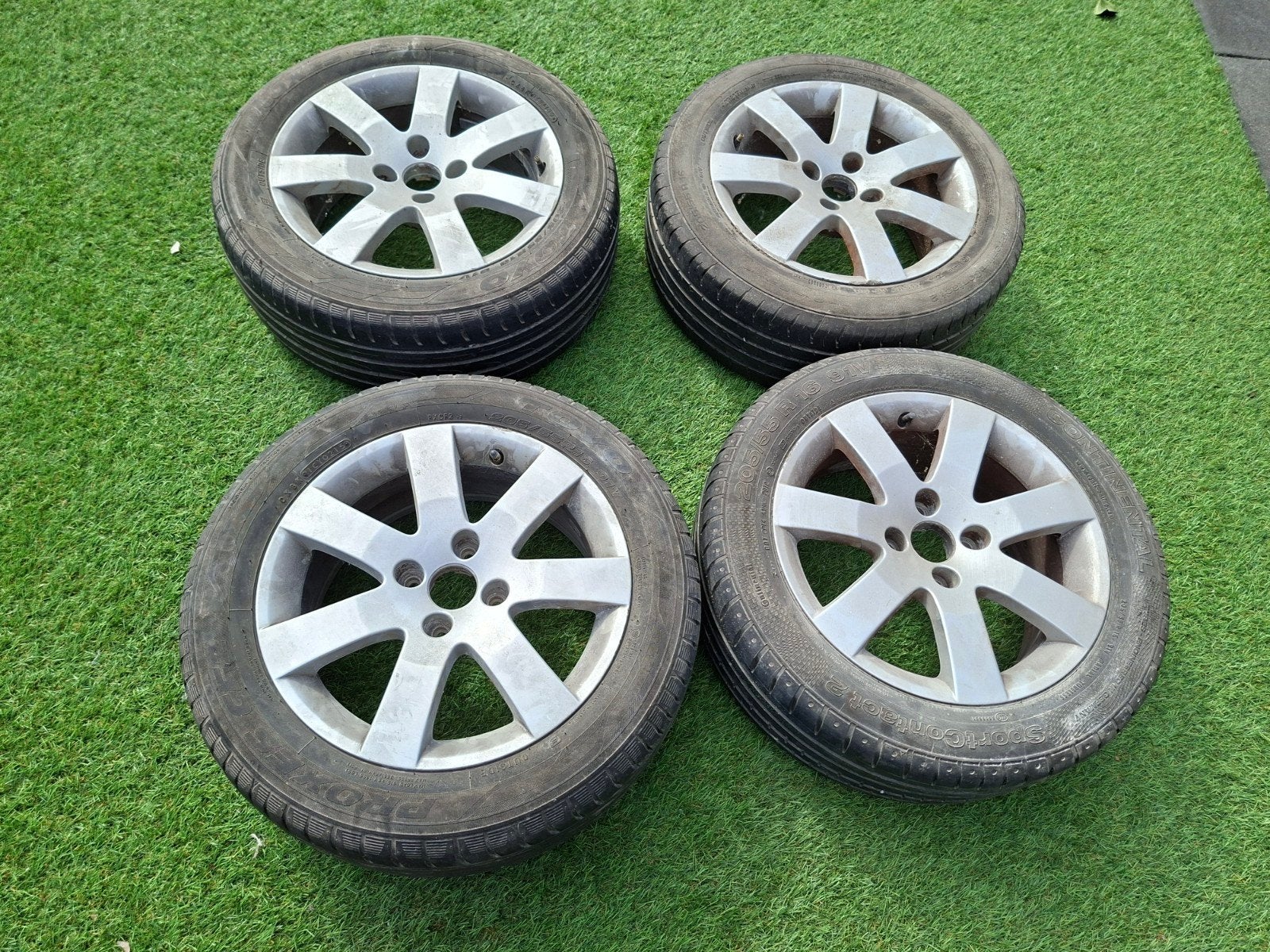 16 inch lichtmetalen velgen Peugeot 308, Ophalen