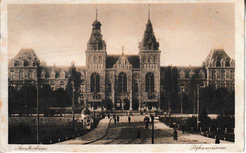 AMSTERDAM - RIJKSMUSEUM, Ophalen of Verzenden, Voor 1920, Gelopen, Noord-Holland