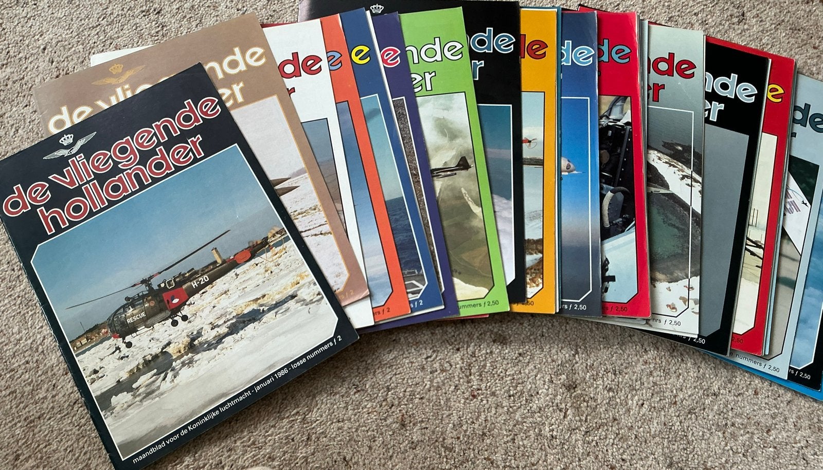 De Vliegende Hollander - jaargang 1986 tot 1988 - Klu-blad, Ophalen of Verzenden, Zo goed als nieuw, Overige typen
